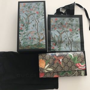 Gucci Tian continental wallet BRAND NEW